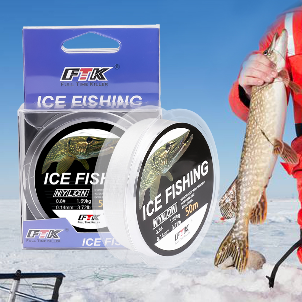 Ice Fishing Line - Żyłka wędkarska NGB 50M do łowienia