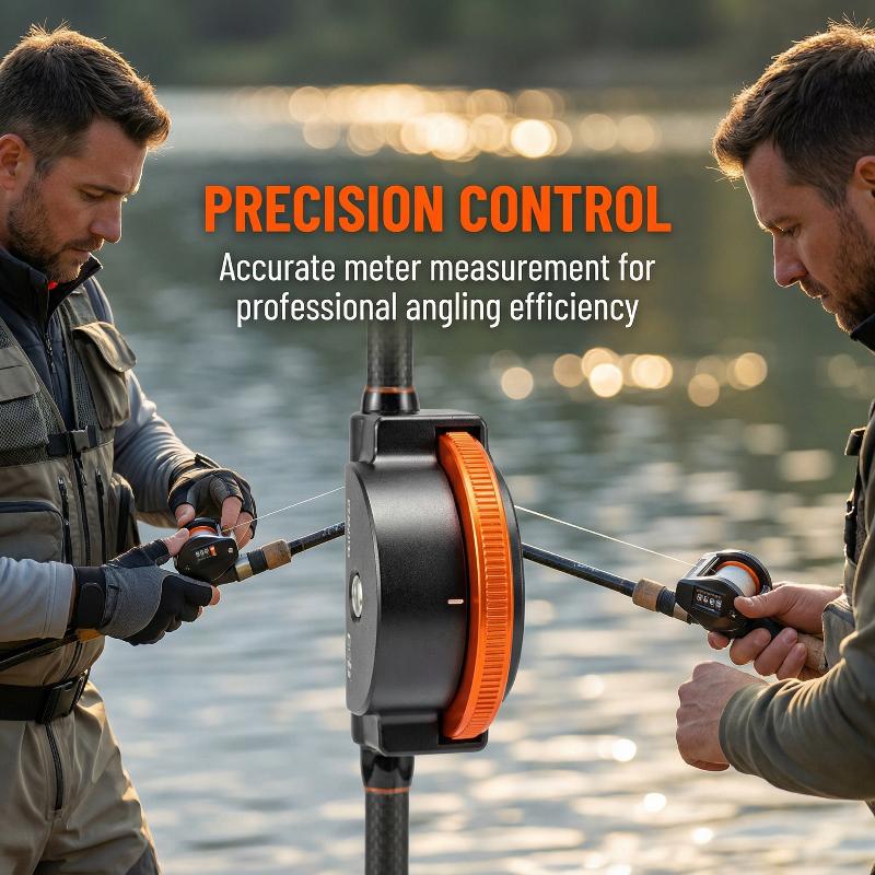 Fishing Line Dispenser - Licznik głębokości żyłki wędkarskiej, precyzyjne narzędzie