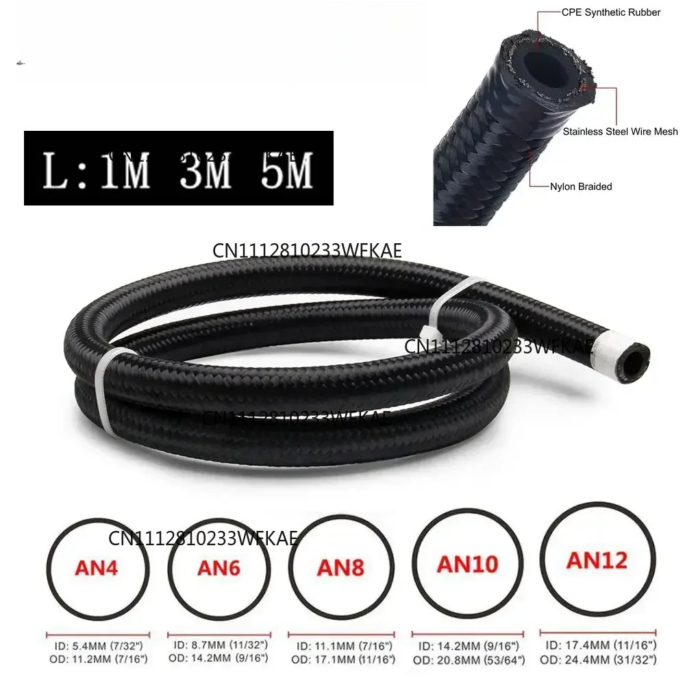 Wąż paliwowy 1M 3M 5M, przewód – Braided Line recenzja i cena
